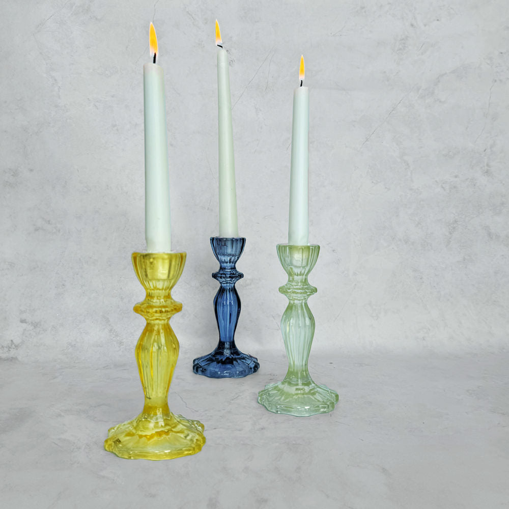 Glass Candlestick