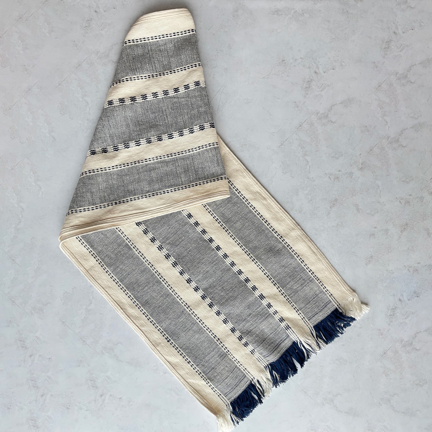 Denim Blue Table Runner