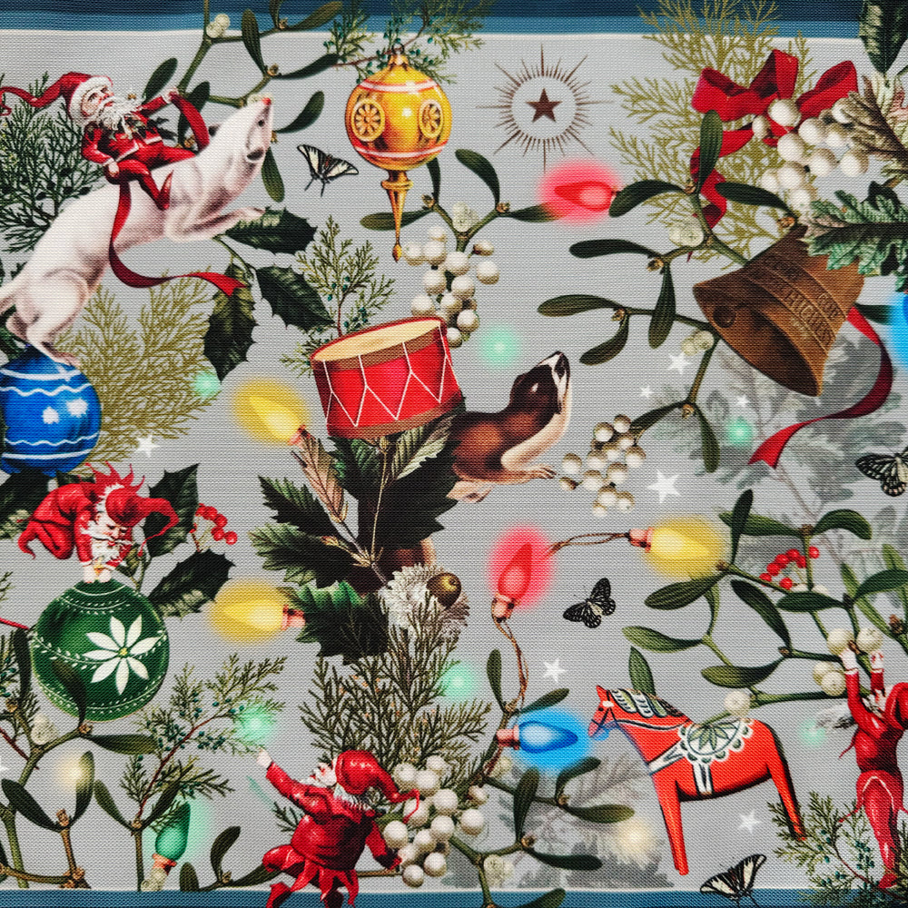 Santa's Party Holiday Placemat